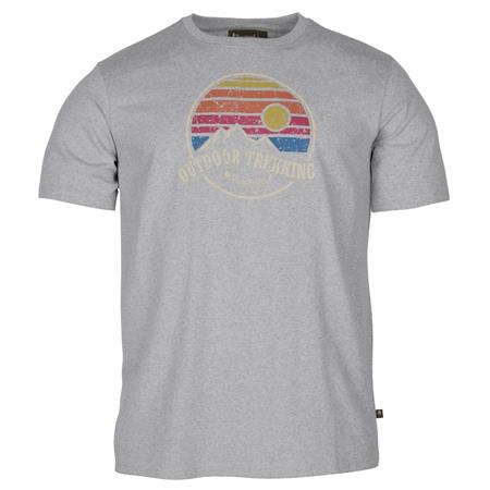T-Shirt Herr Pinewood Finnveden Recycled Outdoor - Grå
