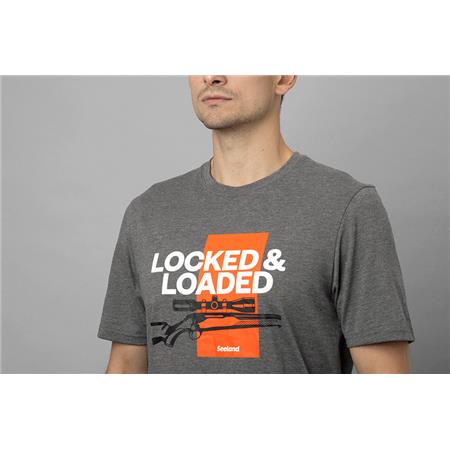 T-SHIRT HERREN SEELAND LOADED - GRAU