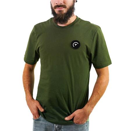 T-Shirt Jagt Kan Personliggøres Sur Vos Traces - Kaki