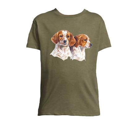 T-Shirt Junior Bartavel 2 Epagneuls - Χακί