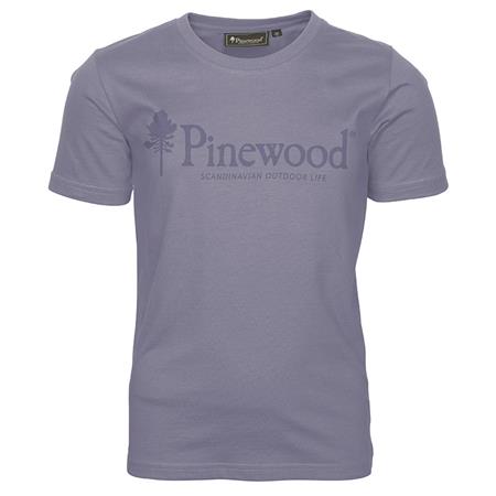 T-Shirt Junior Pinewood Outdoor Life - Lilla