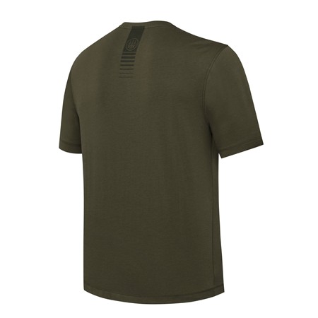 T-SHIRT ΚΟΝΤΟΜΆΝΙΚΟ ΑΝΔΡΙΚΌ BERETTA SPRUCE - ΣΚΟΎΡΟ ΛΑΔΊ