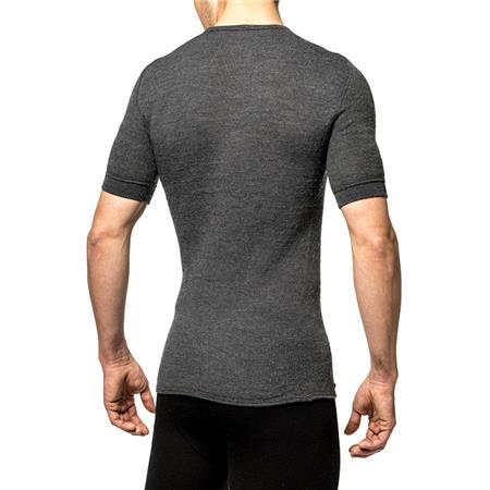T-SHIRT ΚΟΝΤΟΜΆΝΙΚΟ UNISEX WOOLPOWER TEE 200 - ΓΚΡΙ