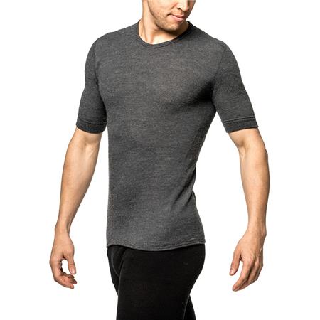 T-SHIRT ΚΟΝΤΟΜΆΝΙΚΟ UNISEX WOOLPOWER TEE 200 - ΓΚΡΙ