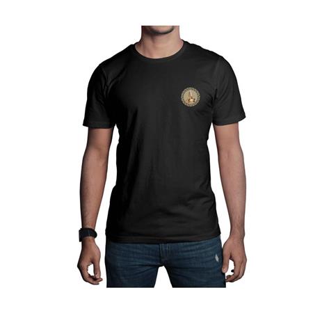 T-Shirt Kortärmad Herr Bartavel Nature Beckasin - Svart