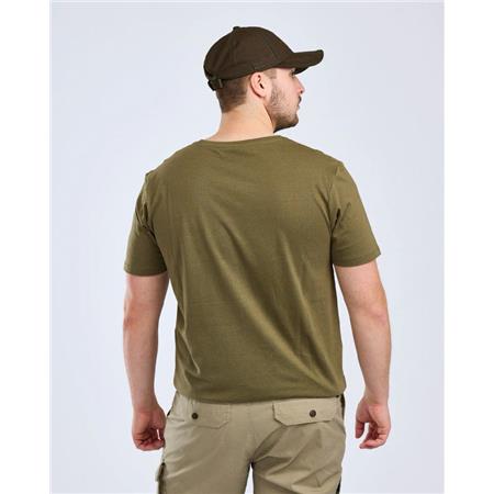 T-SHIRT KORTÄRMAD HERR PINEWOOD MOOSE - OLIV