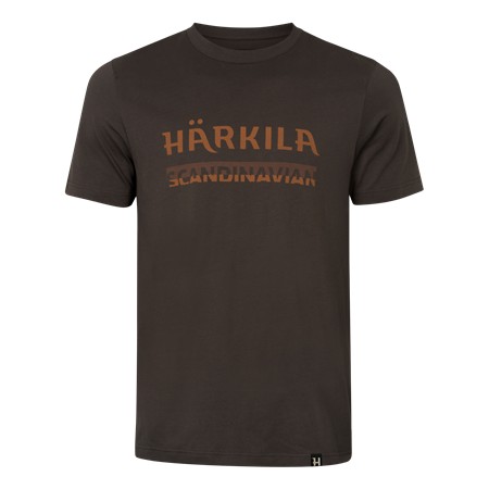 T-Shirt Korte Mouwen Heren Harkila Scandinavian - Forest Night