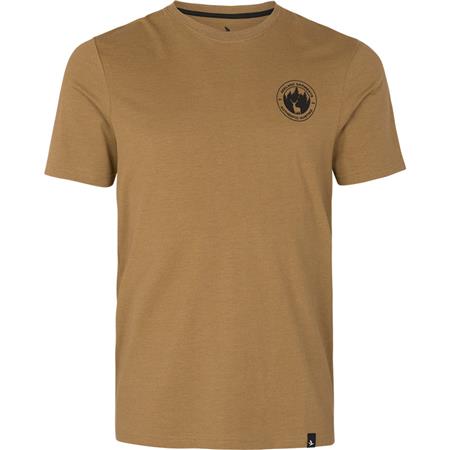 T-Shirt Korte Mouwen Heren Seeland Saker - Brons