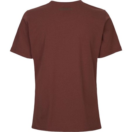 T-SHIRT KURZARM DAMEN HARKILA NATURE S/S W - HOT CHOCOLATE