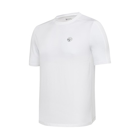 T-Shirt Kurzarm Herren Beretta Limitierte Auflage 500 Jahre Camo Logo - Strahlendweiß