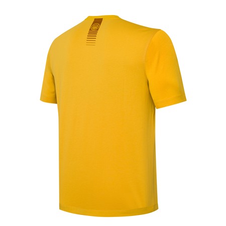 T-SHIRT KURZARM HERREN BERETTA SPRUCE - SAFRANGELB