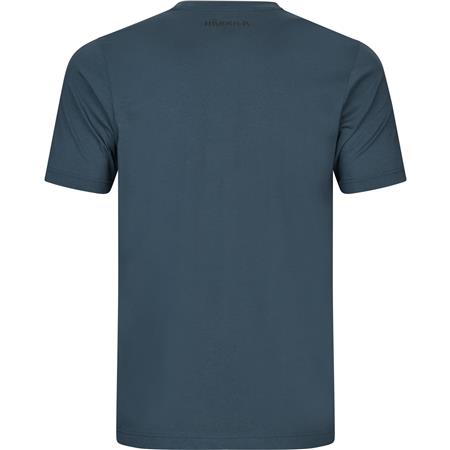 T-SHIRT KURZARM HERREN HARKILA H-LOGO S/S - SEA BLUE