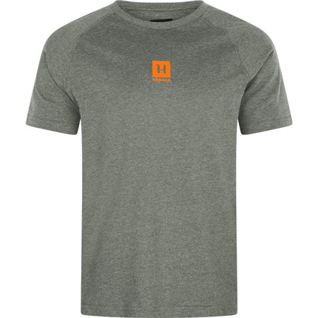 T-Shirt Kurzarm Herren Harkila Mc Instinct - Grün Meliert