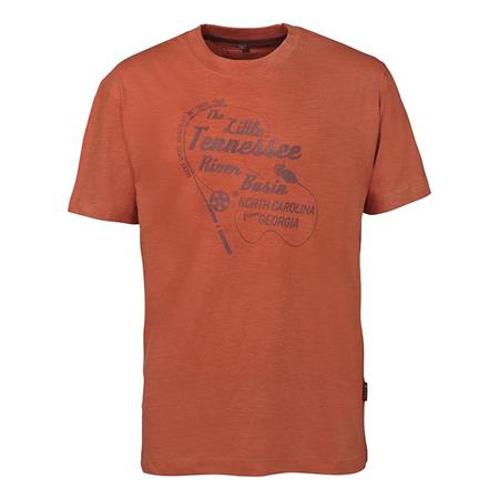 T-Shirt Kurzarm Herren Idaho Tennessee - Orange
