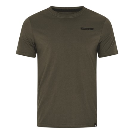T-SHIRT KURZARM HERREN SEELAND - TANNENGRÜN/MILITÄROLIV/WEINLAUB - 3ER PACK