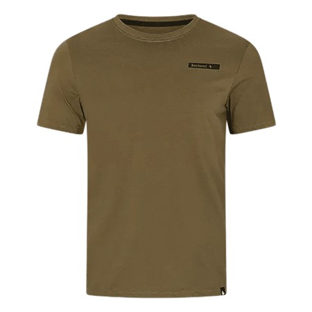 T-SHIRT KURZARM HERREN SEELAND - TANNENGRÜN/MILITÄROLIV/WEINLAUB - 3ER PACK