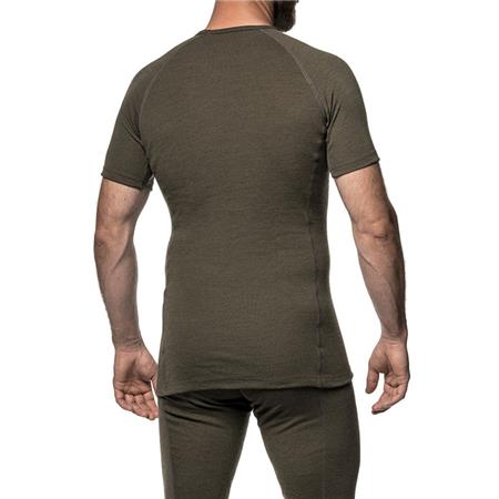 T-SHIRT KURZARM UNISEX WOOLPOWER TEE LITE - GRÜN