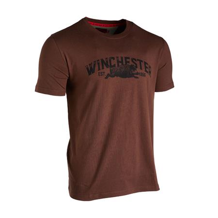 T-Shirt Kurzarm Winchester Vermont - Braun