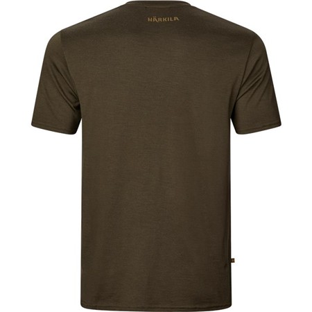 T-SHIRT MANGAS CURTAS HOMEM HARKILA GAME S/S - VERDE SALGUEIRO VEADO