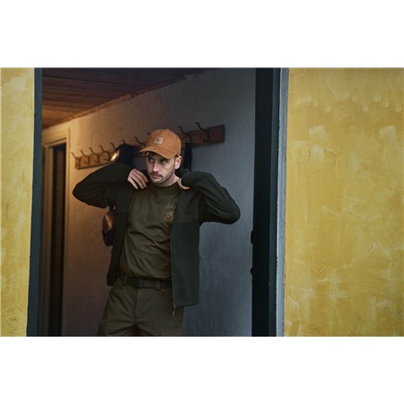 T-SHIRT MANGAS CURTAS HOMEM HARKILA GAME S/S - VERDE SALGUEIRO VEADO