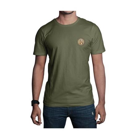 T-Shirt Maniche Corte Uomo - Cachi Bartavel Nature Beccaccia - Caqui - Kaki