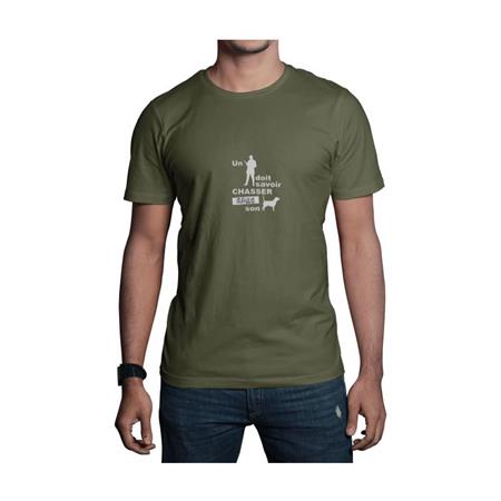 T-Shirt Maniche Corte Uomo - Cachi Bartavel Nature T1050 - Kaki