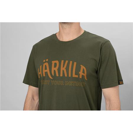 T-SHIRT MANICHE CORTE UOMO HARKILA MODI S/S - ROSIN