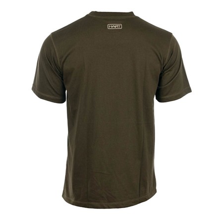 T-SHIRT MANICHE CORTE UOMO HART GROUND BECASSE - OLIVA SCURO