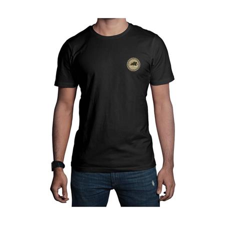 T-Shirt Maniche Corte Uomo - Nero Bartavel Nature Solitaire - Noir