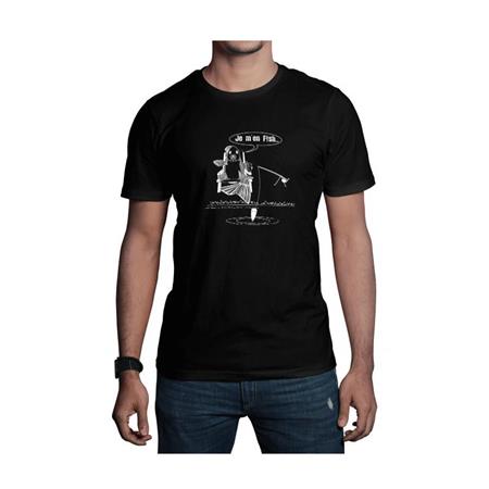 T-Shirt Maniche Corte Uomo - Nero Bartavel Nature T1063 - Noir