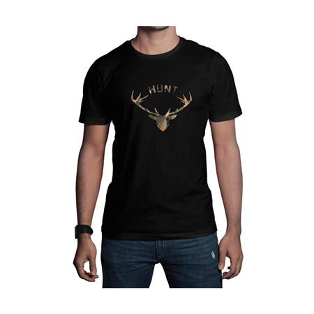 T-Shirt Maniche Corte Uomo - Nero Bartavel Nature T1107 - Noir