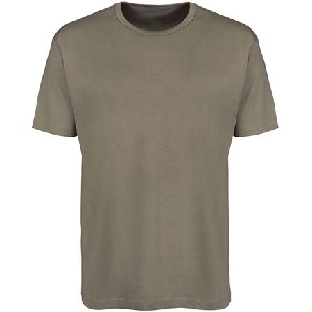 T-Shirt Maniche Corte Uomo Percussion Ops Ricamato Cachi