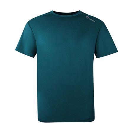 T-Shirt Maniche Corte Uomo Pinewood Function - Teal Blue