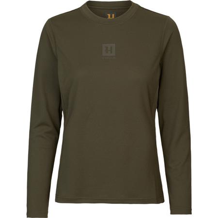 T-Shirt Maniche Lunghe Donna Harkila Instinct L/S W - Willow Green