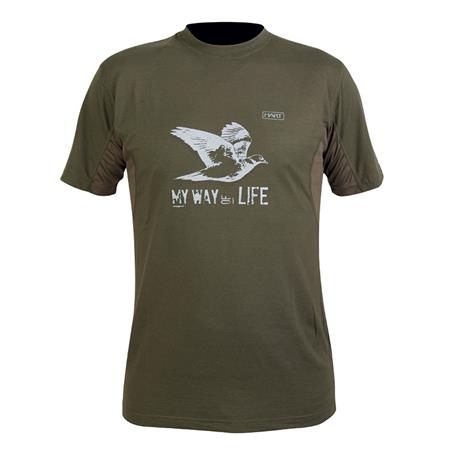 T-Shirt Με Μακριά Μανίκια Hart Branded Περιστέρι - Χακί