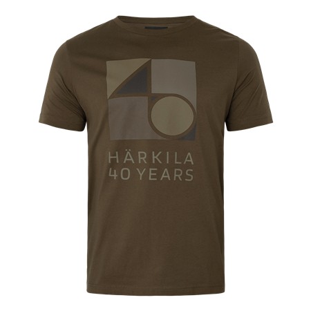 T-Shirt Med Korte Ærmer Til Herre Harkila Anniversary S/S - Pilegrøn