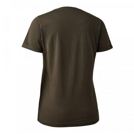 T-SHIRT MED KORTE ÆRMER TIL KVINDER DEERHUNTER LADY ELLA - GRØN