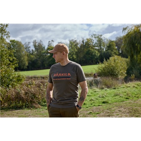 T-SHIRT MED KORTE ÆRMER TIL MÆND HARKILA MC SCANDINAVIAN - DRUEBLAD