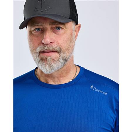 T-SHIRT MED KORTE ÆRMER TIL MÆND PINEWOOD FUNCTION - GALAKSEBLÅ