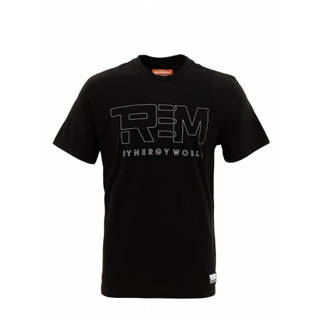 T-Shirt Med Korte Ærmer Til Mænd Remington Moon - Sort