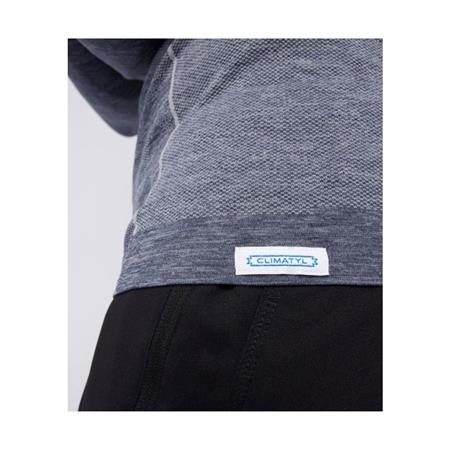 T-SHIRT MED LANGE ÆRMER TIL HERRE DAMART DYNAMIC CLIMATYL - GRÅ