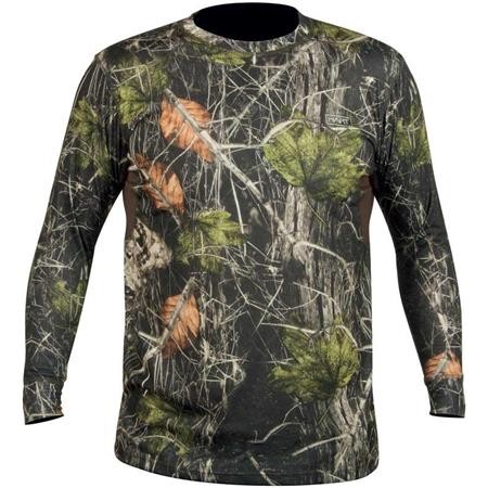 T-Shirt Med Lange Ærmer Til Mænd Hart Crew-L - Camo