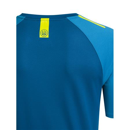 T-SHIRT MĘSKI Z KRÓTKIM RĘKAWEM BERETTA BULLSEYE - BLUE TWILIGHT