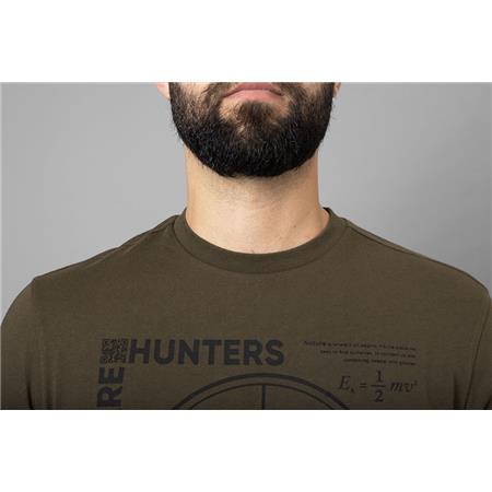 T-SHIRT MĘSKI Z KRÓTKIM RĘKAWEM HARKILA IMPACT S/S - ZIELONY