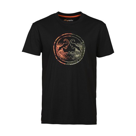 T-Shirt Męski Z Krótkim Rękawem Prohunt Kasak - Czarny/Ibex