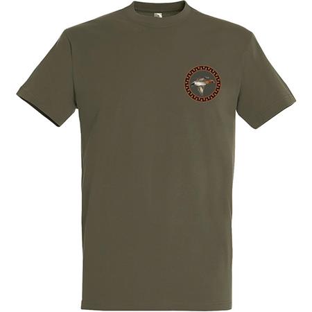 T Shirt Met Korte Mouwen Heren Bartavel Kleine Eend - Kaki