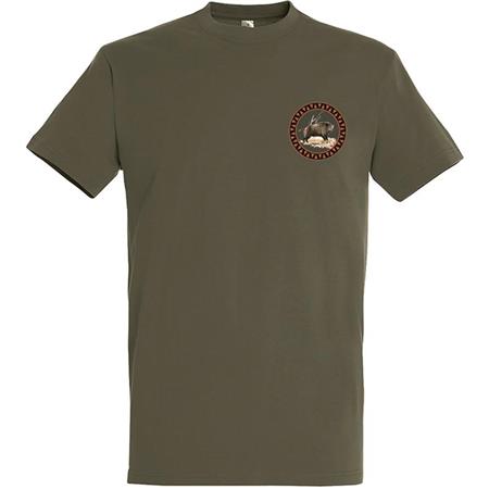T Shirt Met Korte Mouwen Heren Bartavel Kleine Solitaire - Kaki
