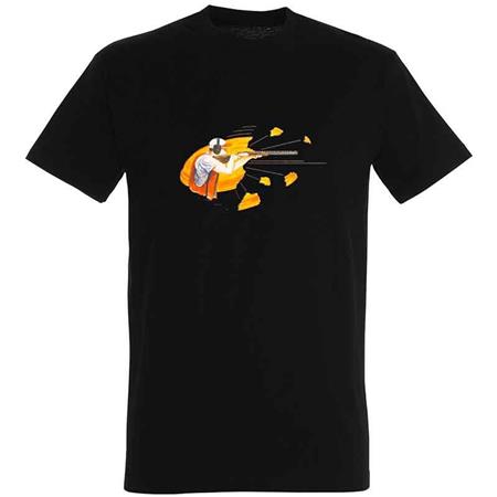 T Shirt Met Korte Mouwen Heren Bartavel Shooter - Zwart