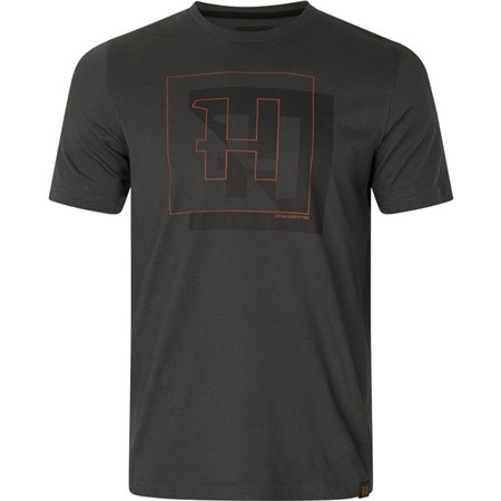 T-Shirt Met Korte Mouwen Heren Harkila H-Logo S/S - Phantom