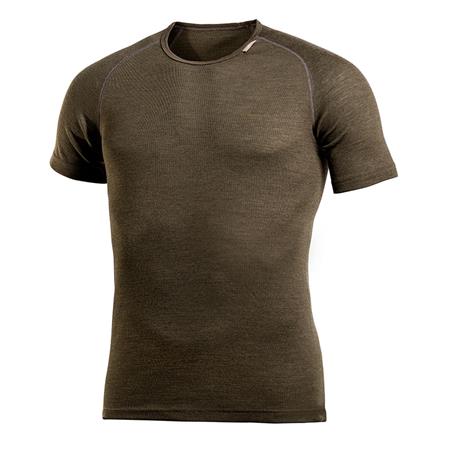 T-Shirt Met Korte Mouwen Unisex Woolpower Tee Lite - Groen